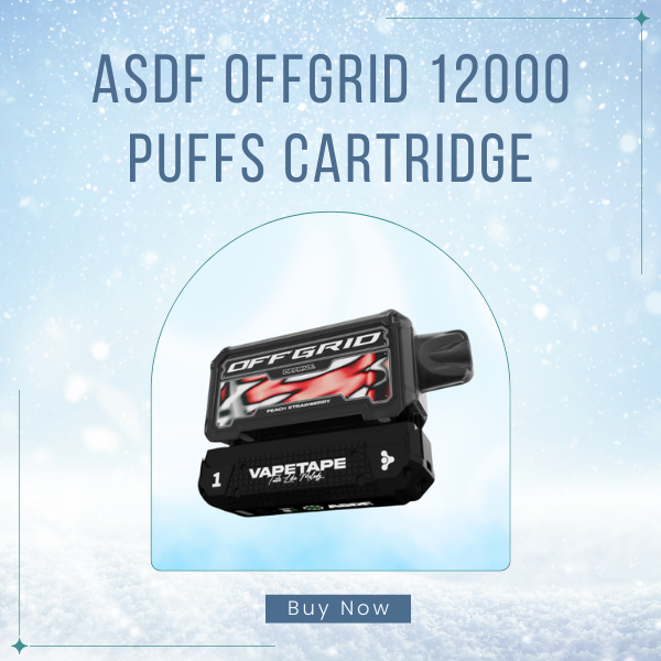 ASDF Offgrid 12000 Puffs Replacement Cartridge Flavor Selection