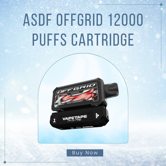 ASDF Offgrid 12000 Puffs Replacement Cartridge Flavor Selection