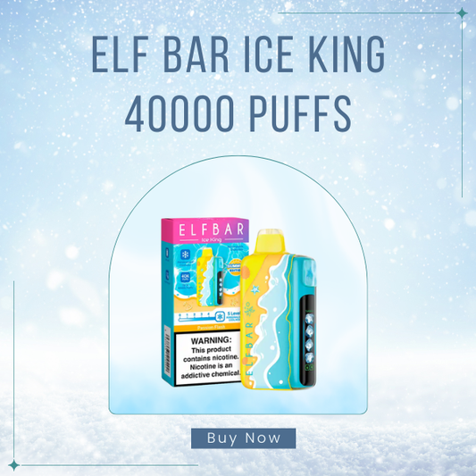 Elf Bar Ice King 40000 Puffs World Record Capacity Vape