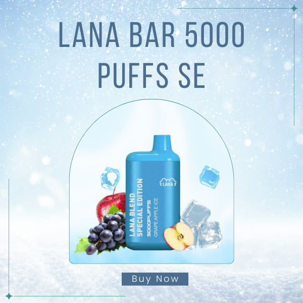 LANA Bar 5000 Puffs SE Special Edition Design View