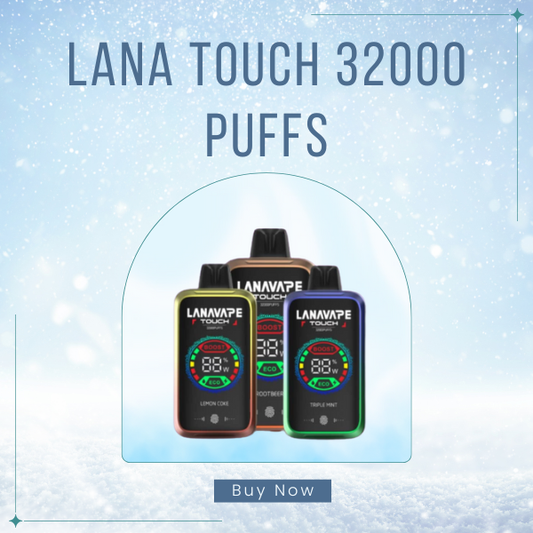 LANA Touch 32000 Puffs Smart Touch Screen Vape SG Delivery