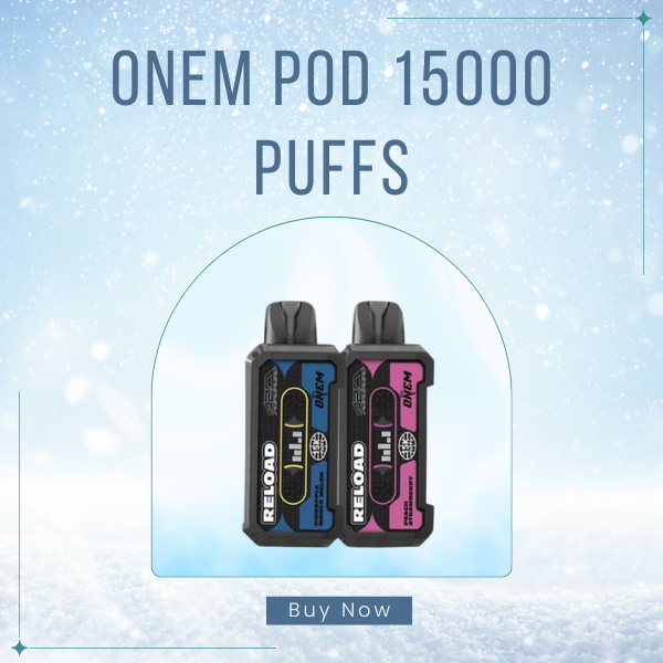 Onem Pod 15000 Puffs Replacement Cartridge Flavor Display