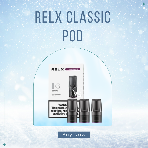 Authentic RELX Classic Pods Flavor Selection Singapore Same Day Delivery