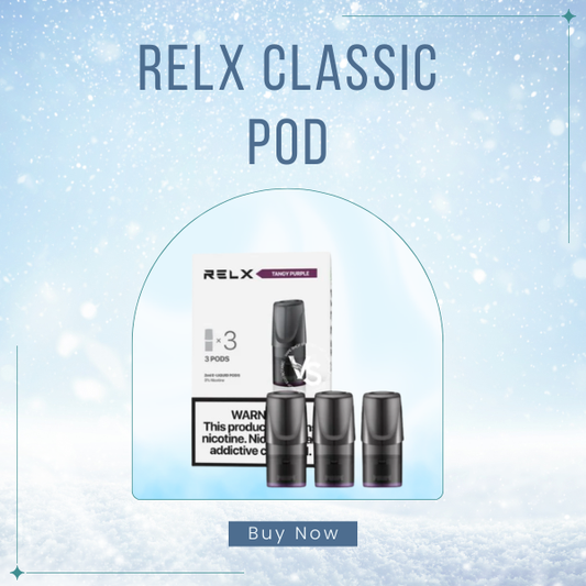 Authentic RELX Classic Pods Flavor Selection Singapore Same Day Delivery