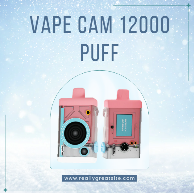 Vape Cam 12000 Puffs Disposable Vape Smart Screen - VapeShopSG