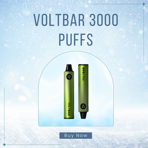 Voltbar 3000 Puffs Disposable Vape Original Bottle Design