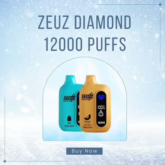 Zeuz Diamond 12000 Puffs Disposable Vape Crystal Design View